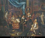Thomas Girtin The collector of tithes France oil painting artist